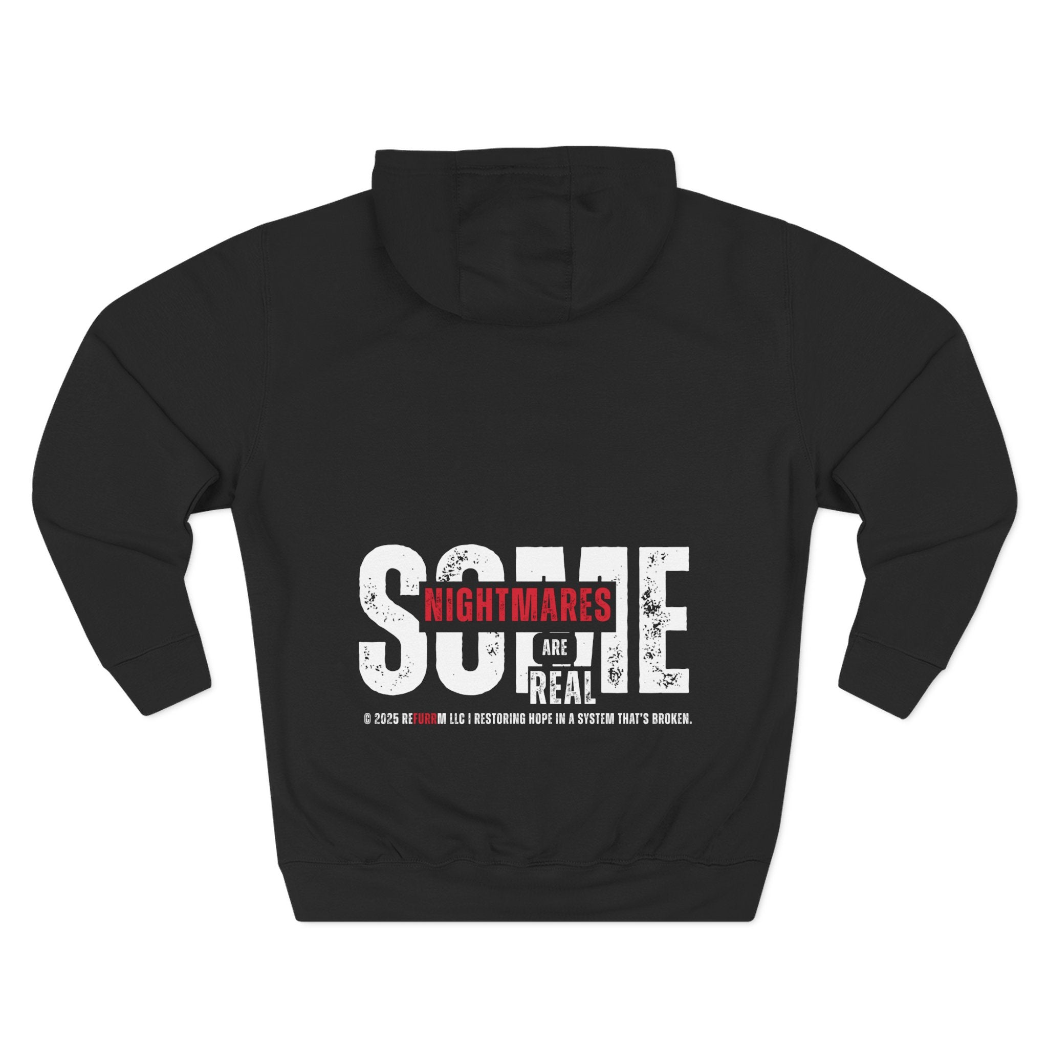 Hoodie — "A Real Man Will Chase After You" Graphic Pullover