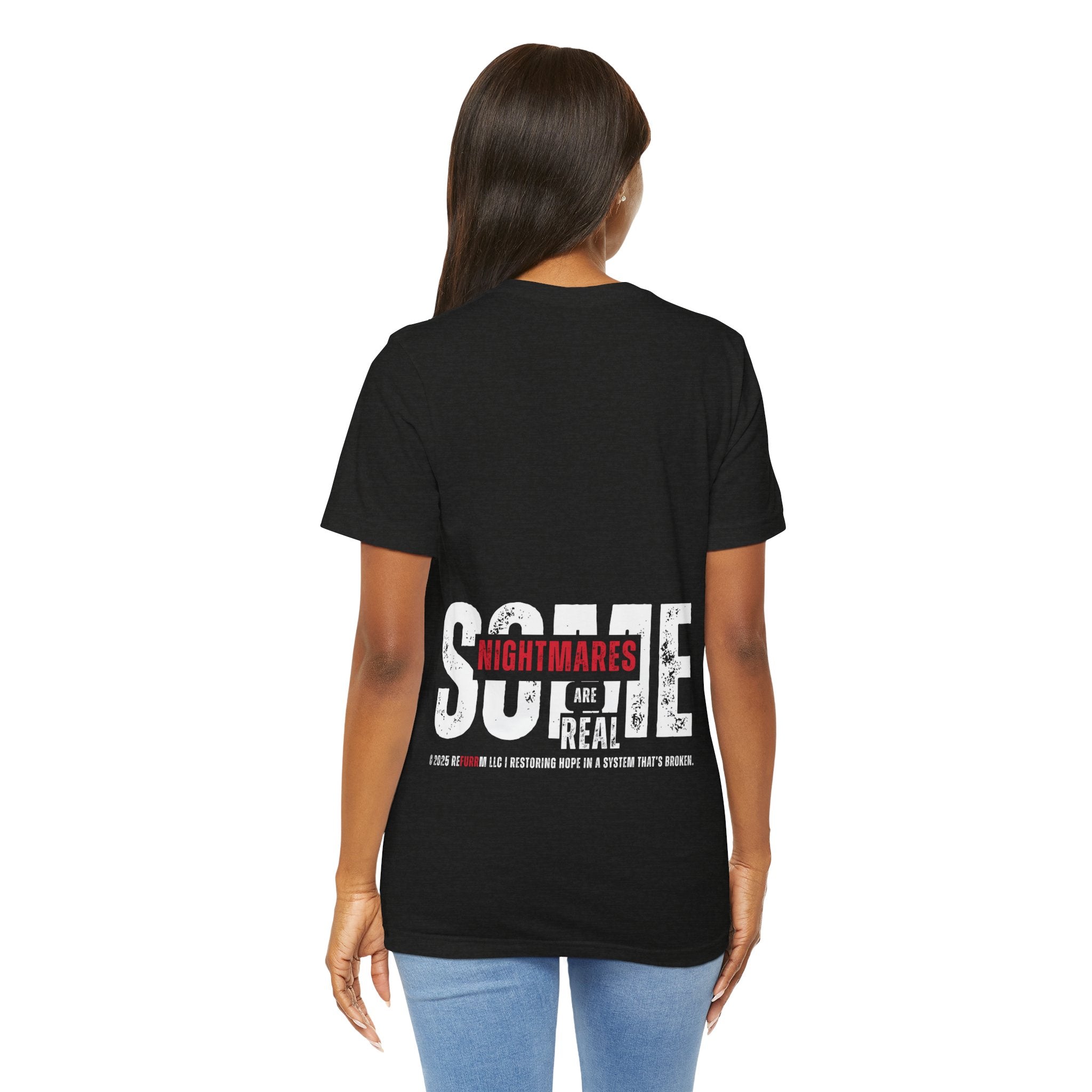 The ReFURRM Foundation -Nightmares Are Real Graphic Unisex Tee